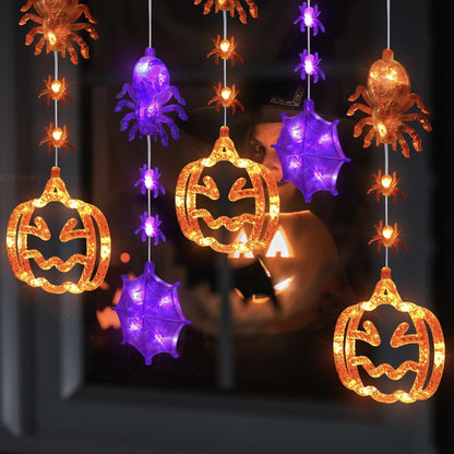 Halloween Window Lights with Suction Cup Battery Operated