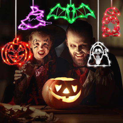 Halloween Window Lights with Suction Cup Battery Operated