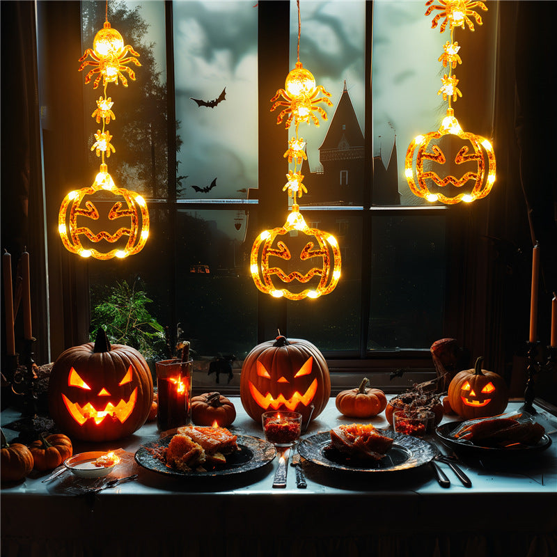 Halloween Window Lights with Suction Cup Battery Operated