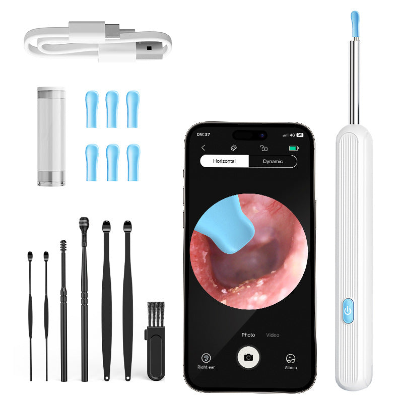 Ear Cleaner with Camera 1080P Otoscope with Light