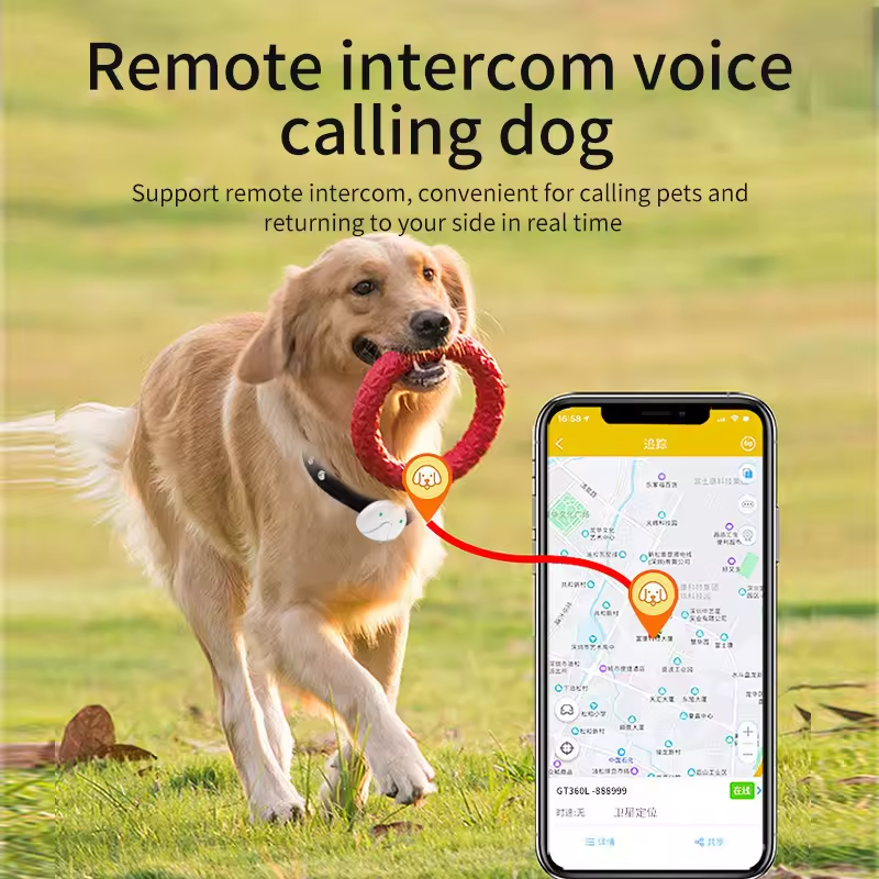 4G Smart Pet Tracker Real-Time GPS Location