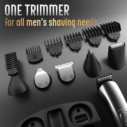 6 In 1 Beard Trimmer,Cordless Hair Clippers kit for men